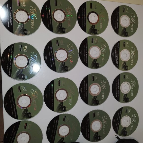 Classical Piano (Missing Disc 3) & "The Masters" Loose 16 CD Collection-AS IS - Picture 11 of 12